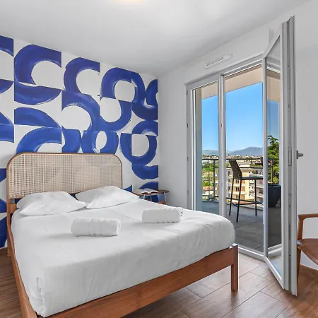 Apartmán Duplex Elegante Vista Panoramica 360 Juan-les-pins *