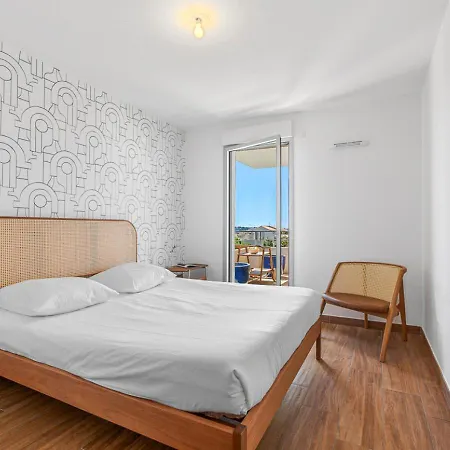 Apartmán Duplex Elegante Vista Panoramica 360 Juan-les-pins *