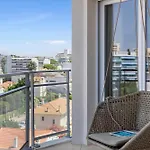 Le 701, Climatise, Toit Terrasse Vue Mer, Parking Apartment Antibes