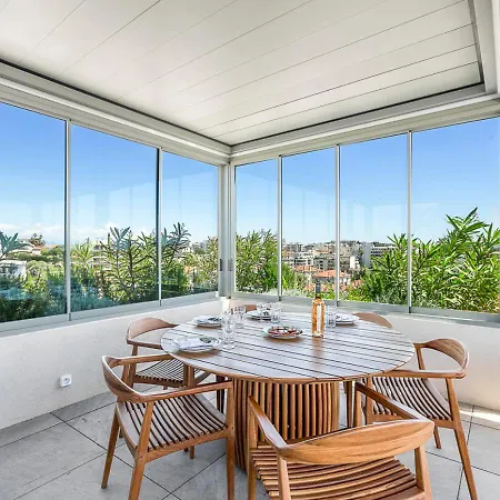 Duplex Elegante Vista Panoramica 360 Juan-les-pins Apartment *