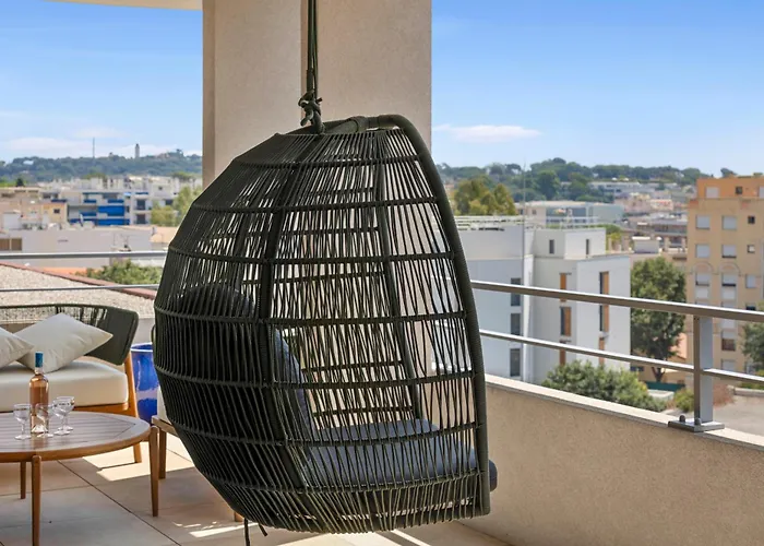 Le 701, Climatise, Toit Terrasse Vue Mer, Parking דירה *