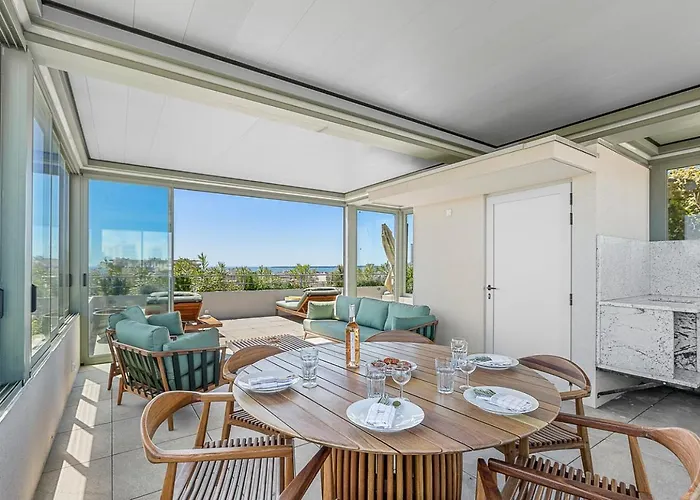 Duplex Elegante Vista Panorâmica 360 Juan-les-pins