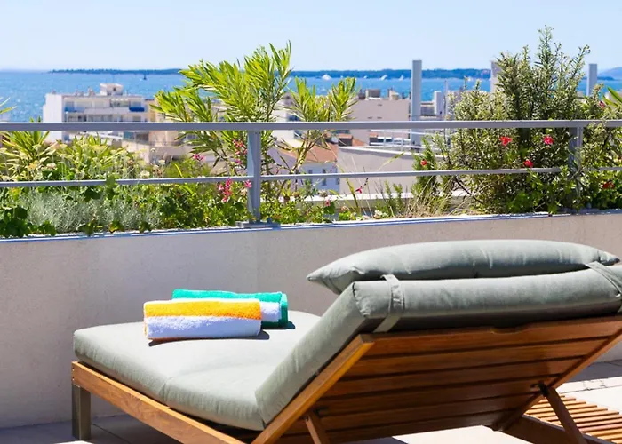 Duplex Elegante Vista Panorâmica 360 Juan-les-pins